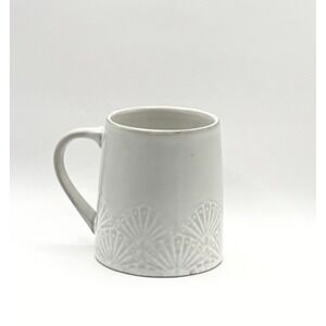 Hearth and Hand Mug Magnolia Target Sanddollar Embossed Stoneware Coffee Cup